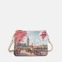 Y Not? Schoudertas London Cafe voorkant