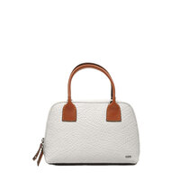 Berba Bags Leren crossbody mini-bag chamonix wit