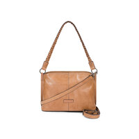 Bag2Bag Leren Schoudertas Baltic Mushroom / Camel