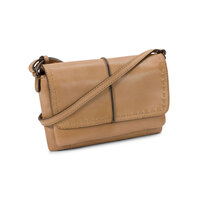 Bag2Bag Leren schoudertasje Pori Mushroom / Camel