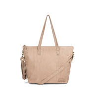 Bag2Bag Leren Shopper Mala Taupe / Grey