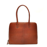 Berba Bags Leren Businessbag Lucca Brandy