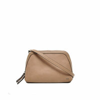 Berba Bags leren crossbody-tas Icons Taupe