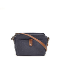 Berba Bags leren crossbody-tas chamonix donkerblauw