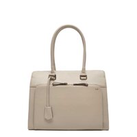 Berba Bags Avignon beige leren laptoptas 15.6 inch