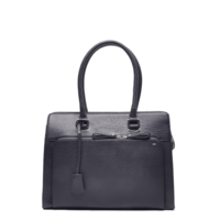 Berba Bags Avignon donkerblauwe leren laptoptas 15.6 inch