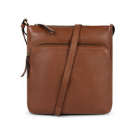 Bag2Bag leren crossbody tas Arce cognac