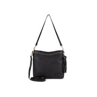 Bag2Bag leren shopper New Sala Zwart