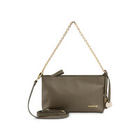 Bag2Bag Schoudertas Milan Stone Gold (olijfgroen)